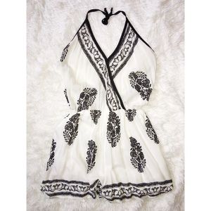 Cute Black & White Romper